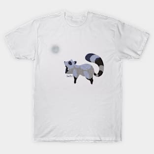 Moon Raccoon T-Shirt